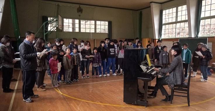 鵜磯小校歌記録