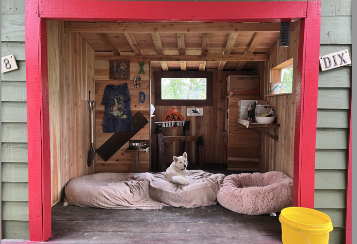 こんなに大きいものを建てたのは初めてでした！