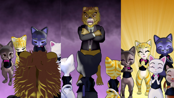 猫の事務所ののその後...