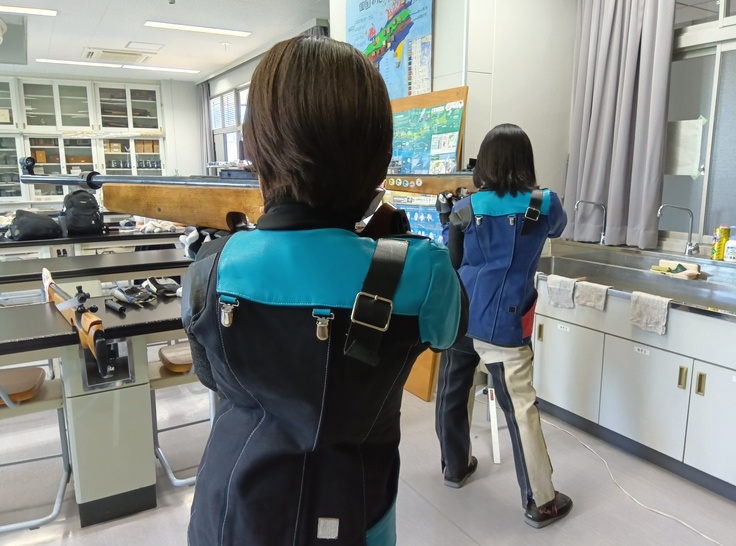 教室での練習風景