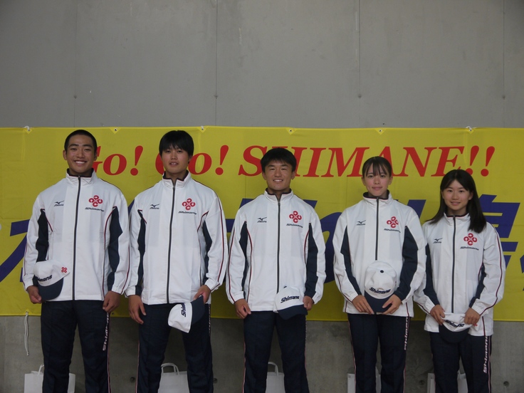 国スポ結団式にて