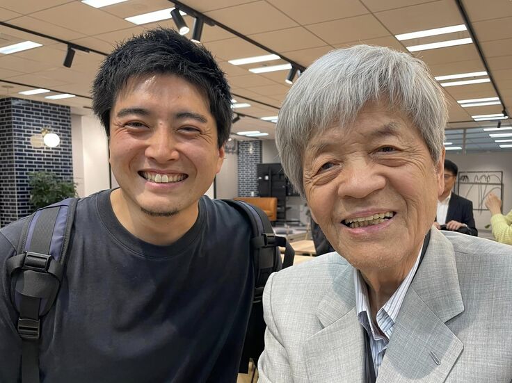ジャーナリスト田原総一朗さんと