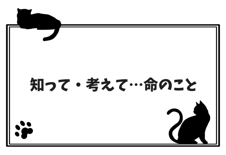 知って・考えて…命のこと
