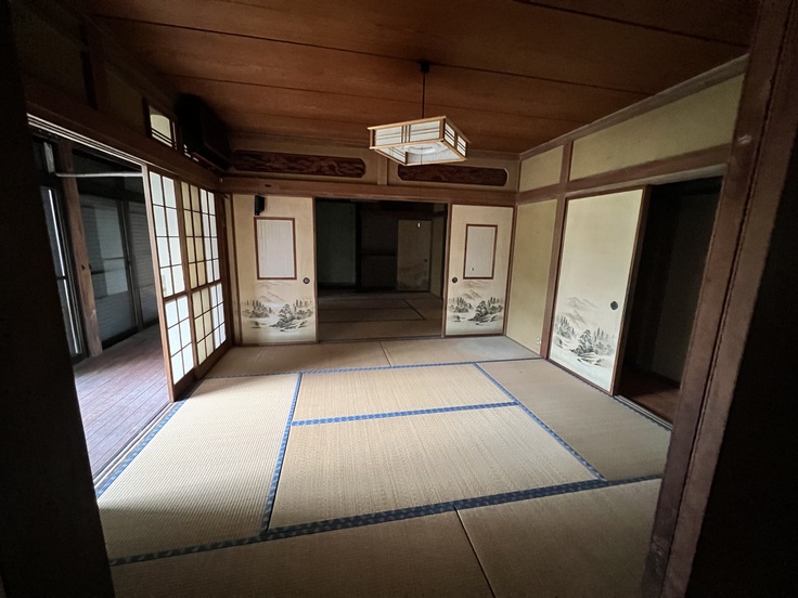 和室が2部屋続きます