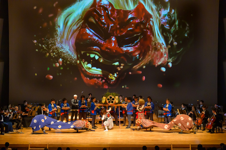 サテライト公演 in SADO photo by Kazuaki Hiraga