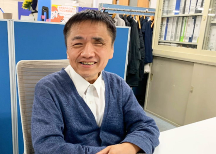 AAR職員田丸の写真