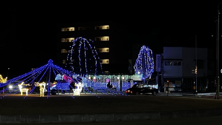 飯田市内のイルミネーション