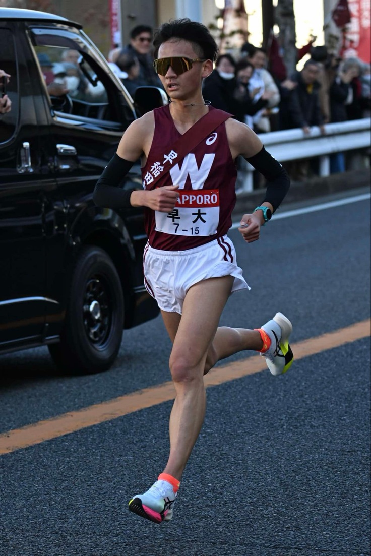 3区区間3位の快走を見せた山口竣平　写真提供：岡崎誠様