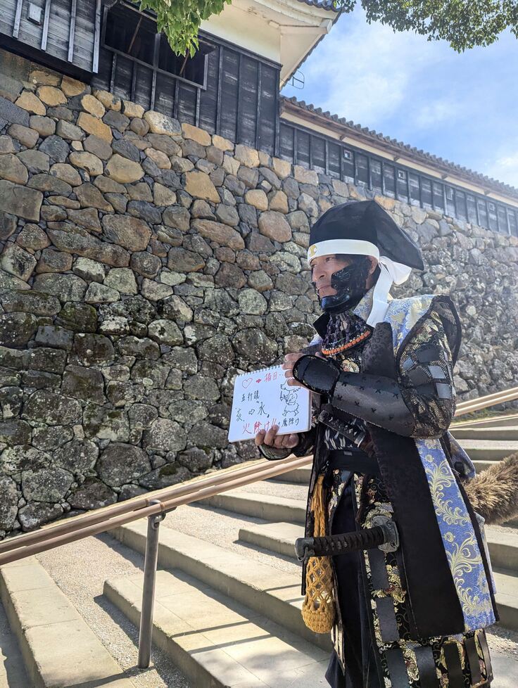 毎週土曜日は武者ガイドが予約不要にてご案内