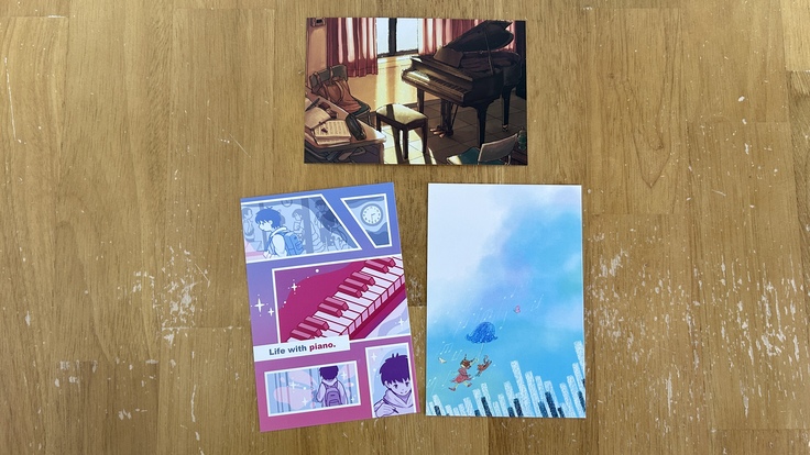 生産したポストカード