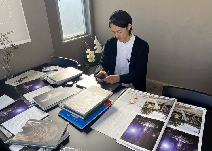 八紘美術 プリンティングディレクター 岡本氏