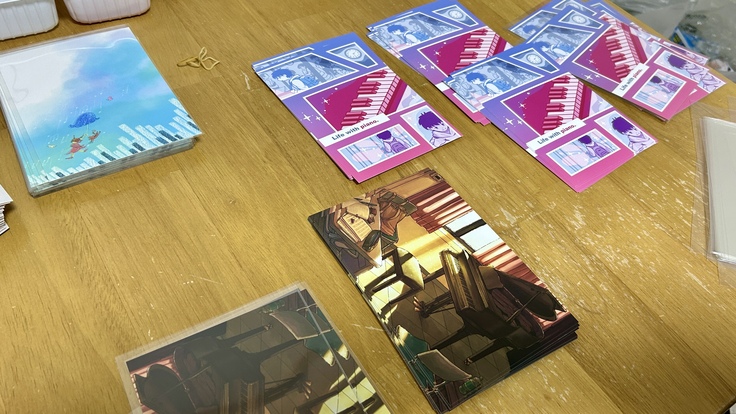 ポストカードの発想準備