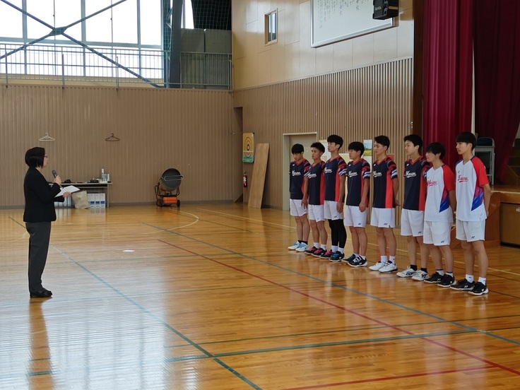 校長先生から激励のことば