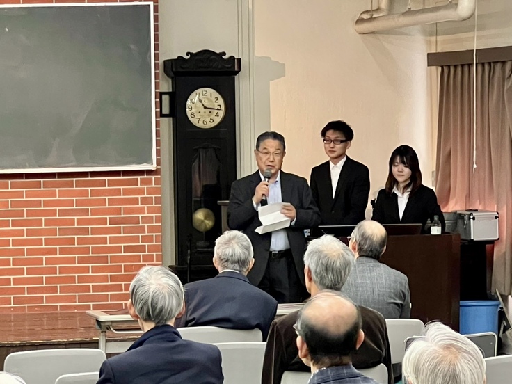 岩田会長のスピーチ