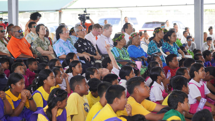 250303マーシャル被曝者追悼式典の参加者