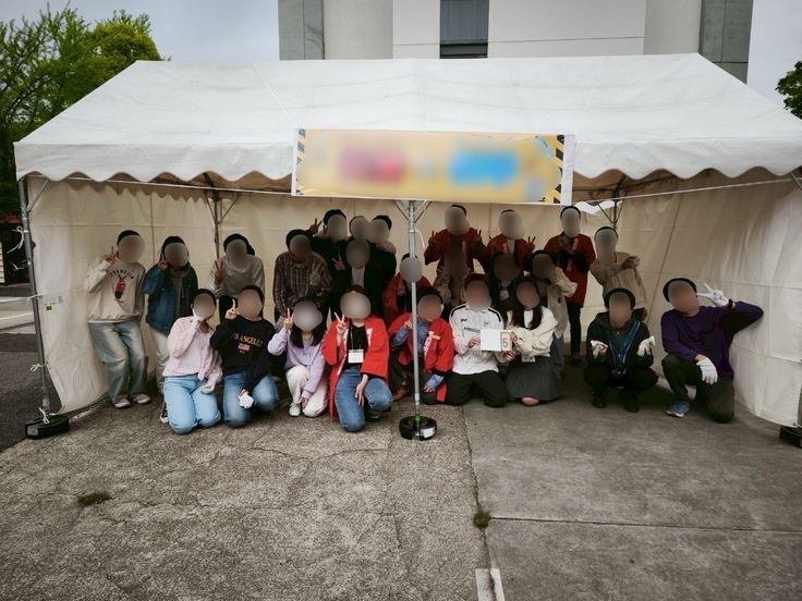 名大祭の準備の様子