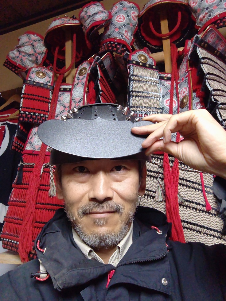 眉庇（まびさし）の切り出し