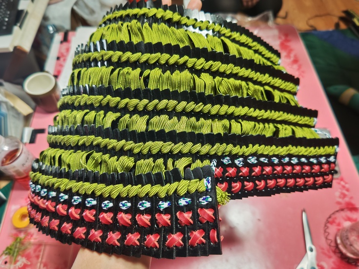 遂に𩊱の威しが完成しました