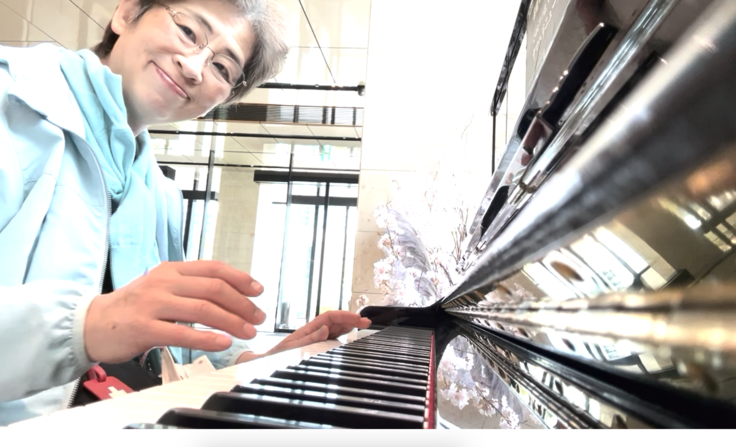 寄り添いつなぐよナーシングドゥーラ♫　Ver.ストリートピアノ