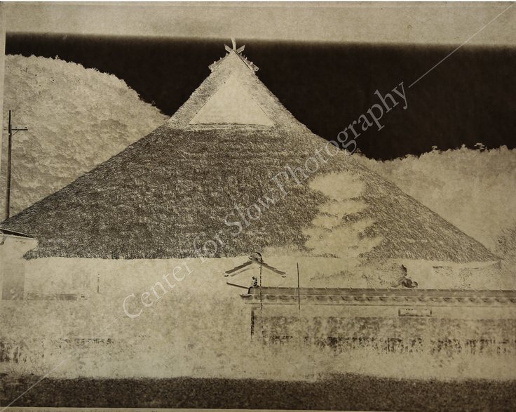 Farm house in Edo_ネガ