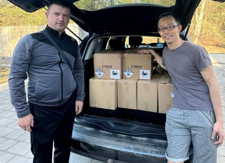 リヴィウ州への搬出作業