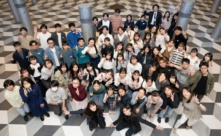 結団式後の集合写真