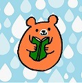 梅雨時期のくまぽん その1