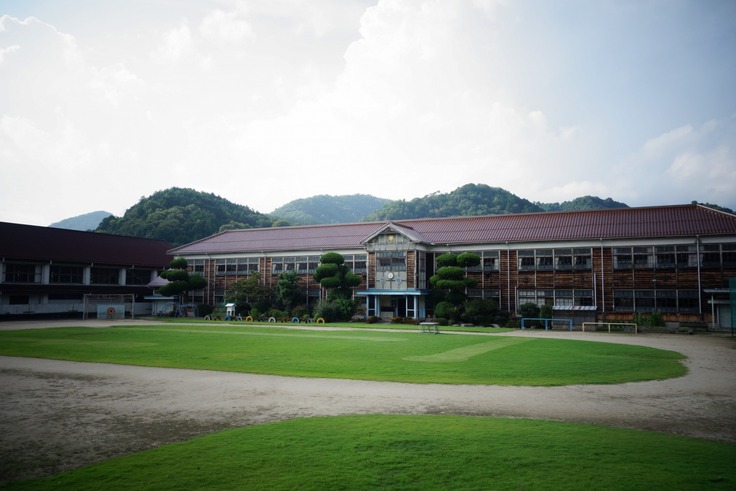 郷野小学校の校庭