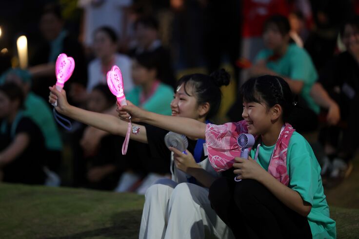 ペンライトはクラファンでゲットできます♡