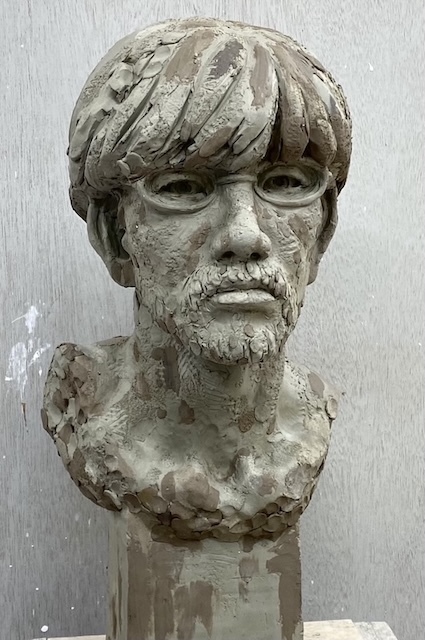 《自刻像》前芝武史先生作