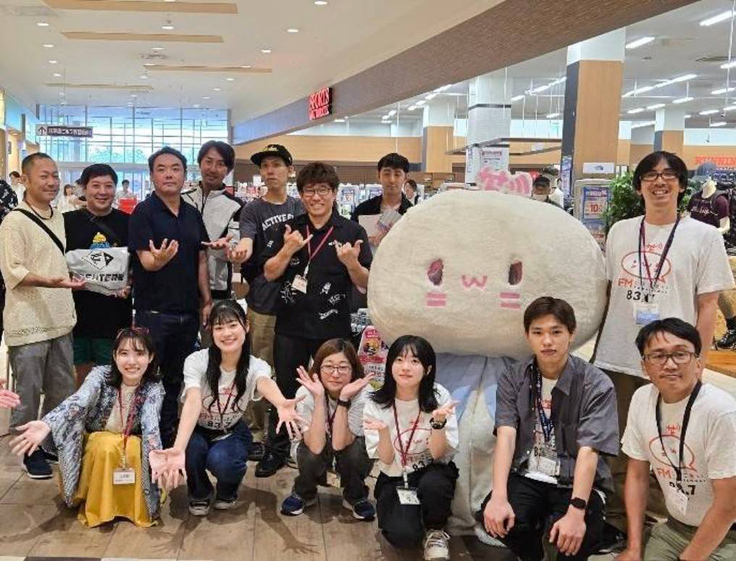 サテライト放送にて