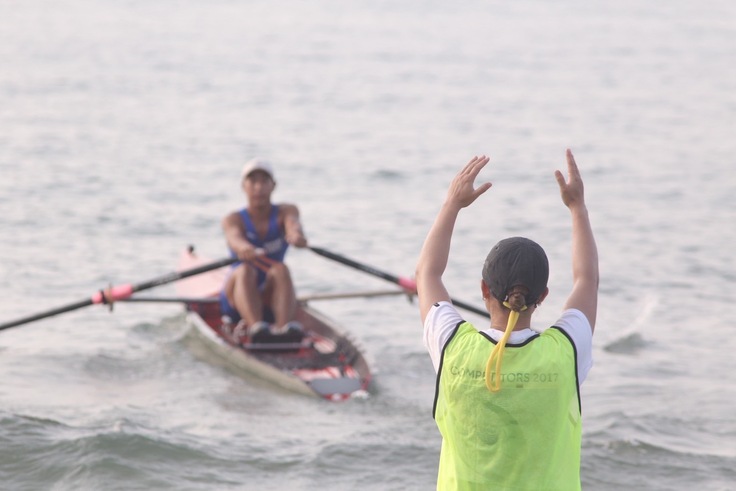岩美大会に参加するジュニア選手