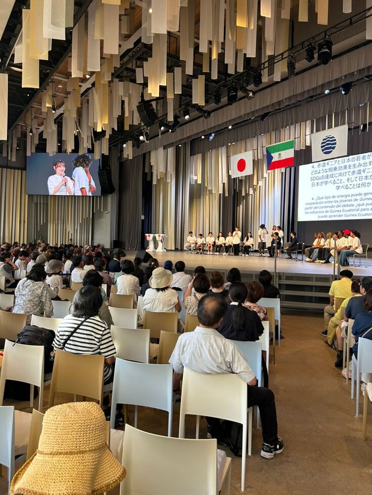 観客の皆さんと