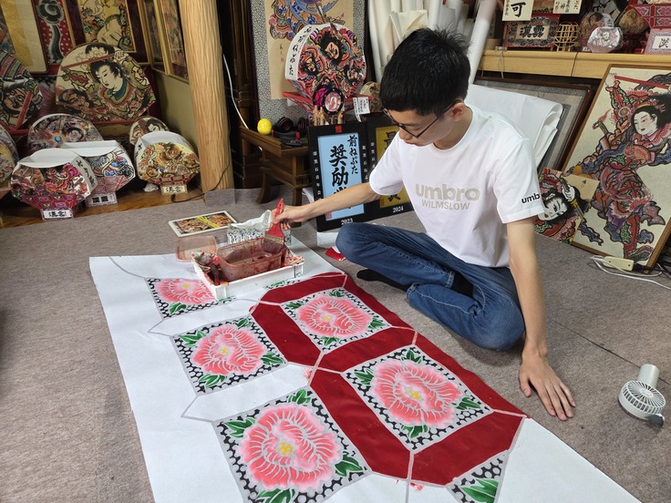 次のねぷた絵の制作へ