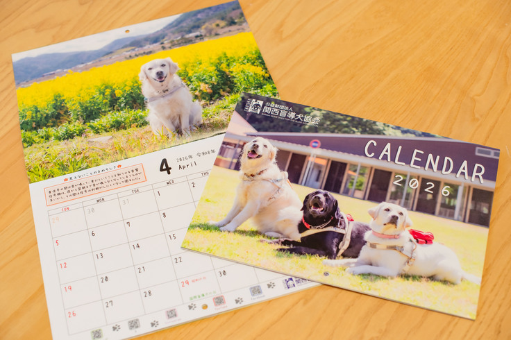 2026年の壁掛けカレンダーの写真
