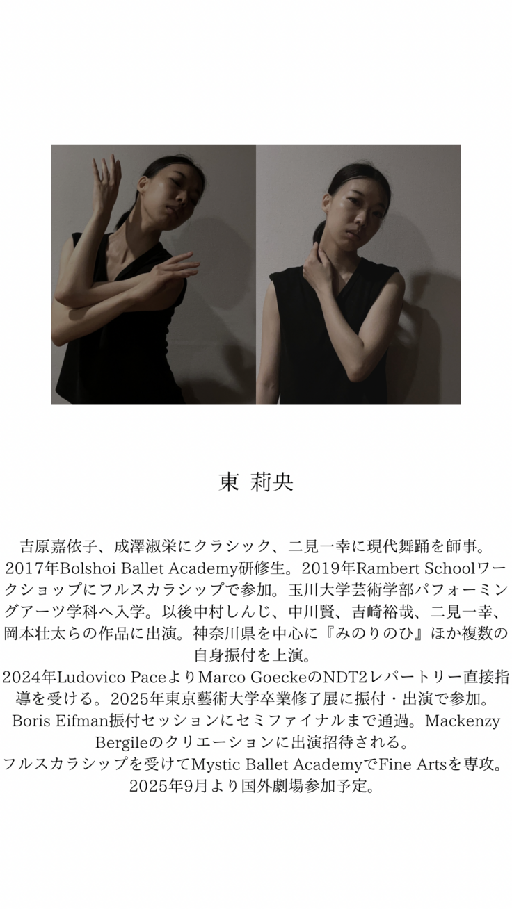 東 莉央プロフィール