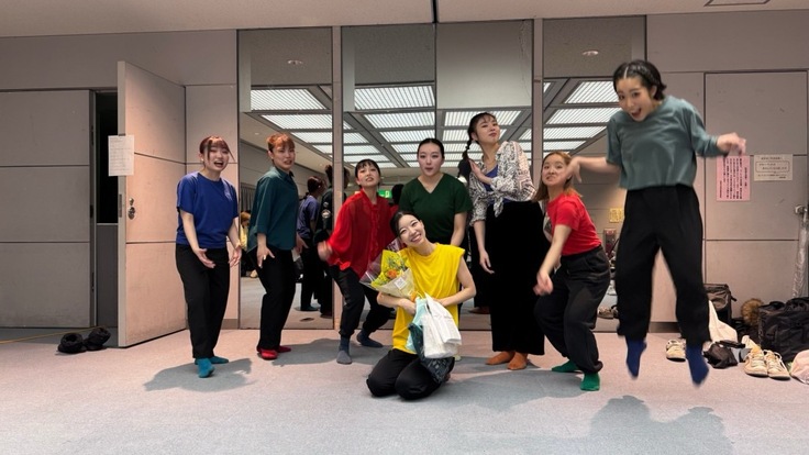 日本のイベントで初めて振付をさせていただいた『みのりのひ』のメンバーと