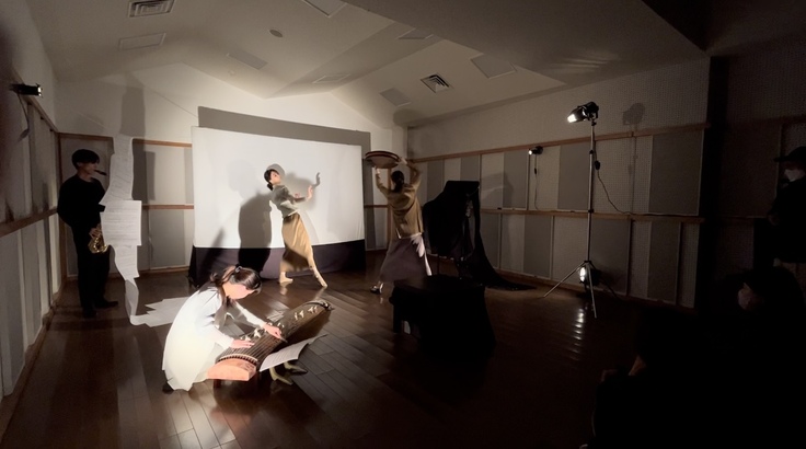 東京藝術大学卒業修了展にダンス・振付で参加させていただいた際の様子2