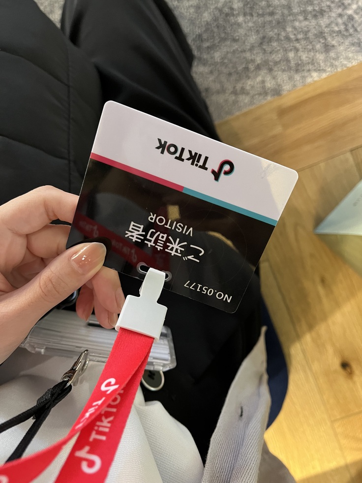 TikTokの日本拠点さんにお呼ばれされてお仕事することも