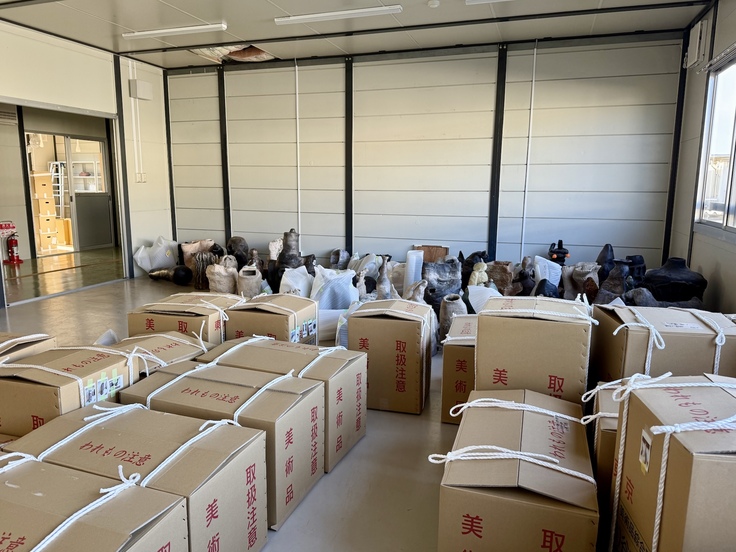 移動した作品（一部）