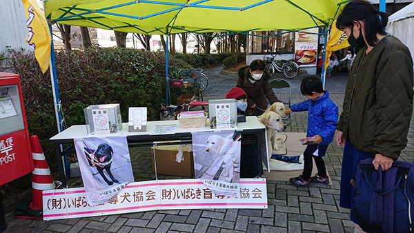 募金活動の様子、その７