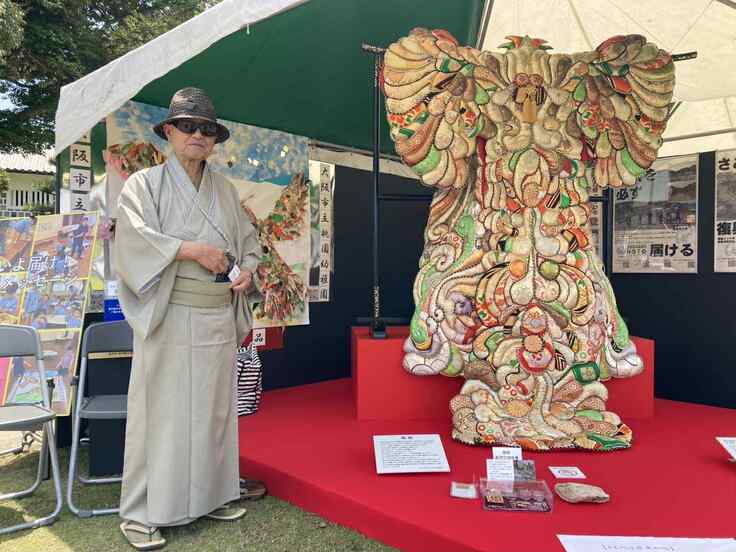 「鳳龍」展示風景　＠金沢城公園