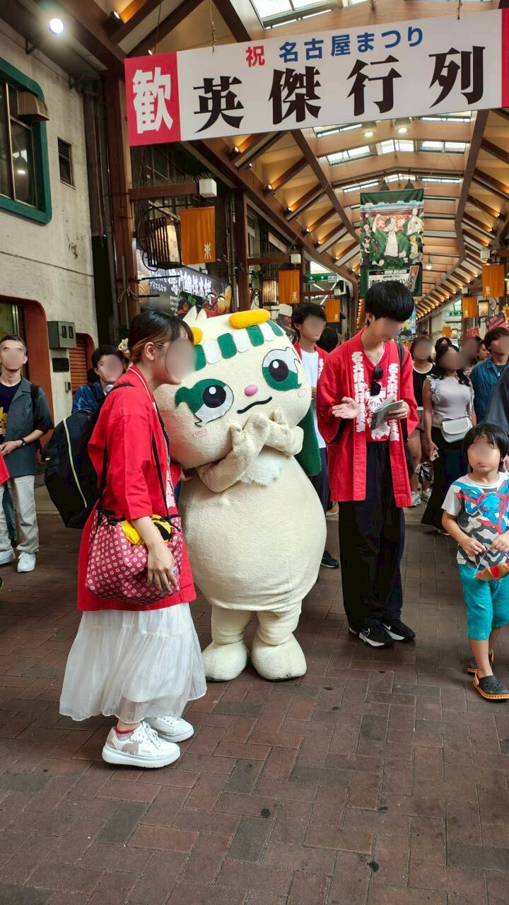 コスプレパレードの様子