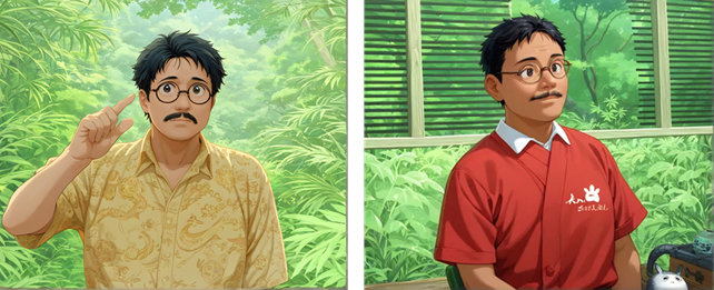 35年の学科の歩みを支えた扇のかなめの二人