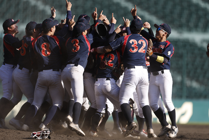 九州選抜優勝の瞬間