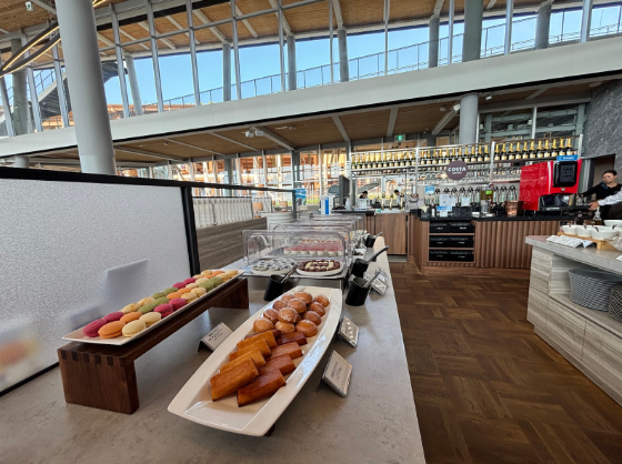 万博会場での様子