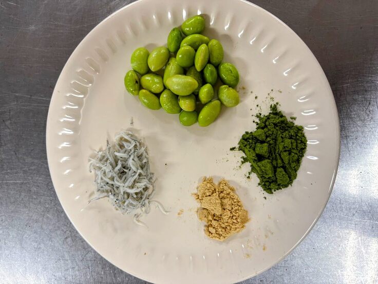 米粉ベーグルの材料