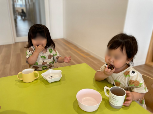 保育園で提供したときの様子