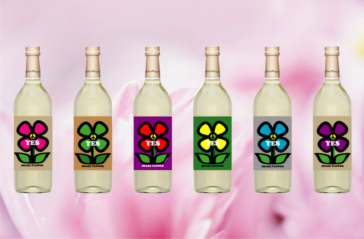 アーティスト・ミレイヒロキ氏が描く、6種類のアートラベルが完成しました！