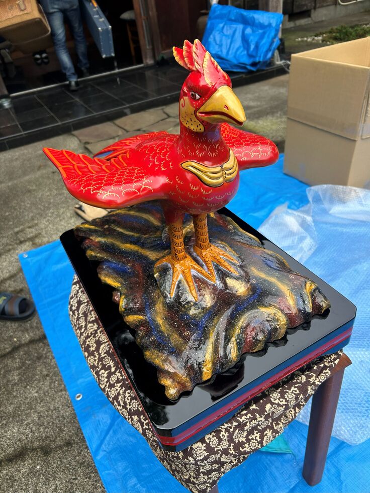 修復された朱雀